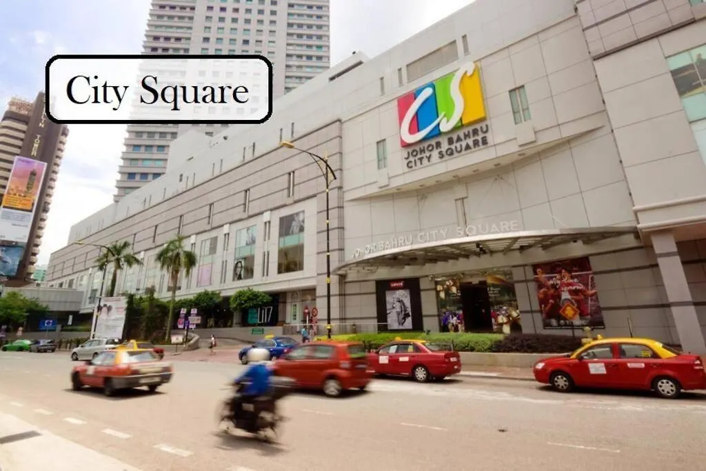 Ksl City Mall D'Esplanade Apt 10Min To Ciq, Near To Legoland Johor Bahru Malaisie